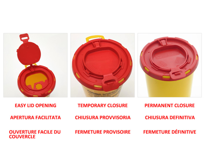 BOX PER AGHI e RIFIUTI TAGLIENTI 0.5 lt