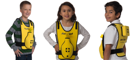 GIUBBOTTO PER ADDESTRAMENTO MANOVRA DI HEIMLICH PEDIATRICO