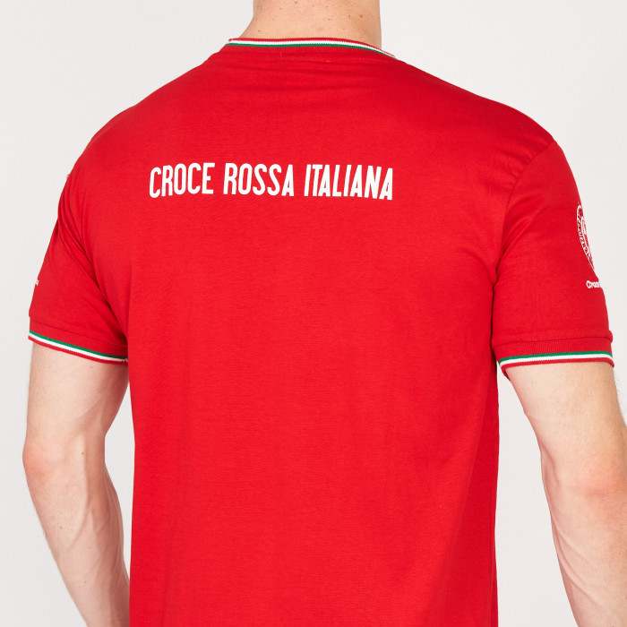 CROCE ROSSA ITALIANA T-SHIRT COTONE SARTORIA SCHIAVI
