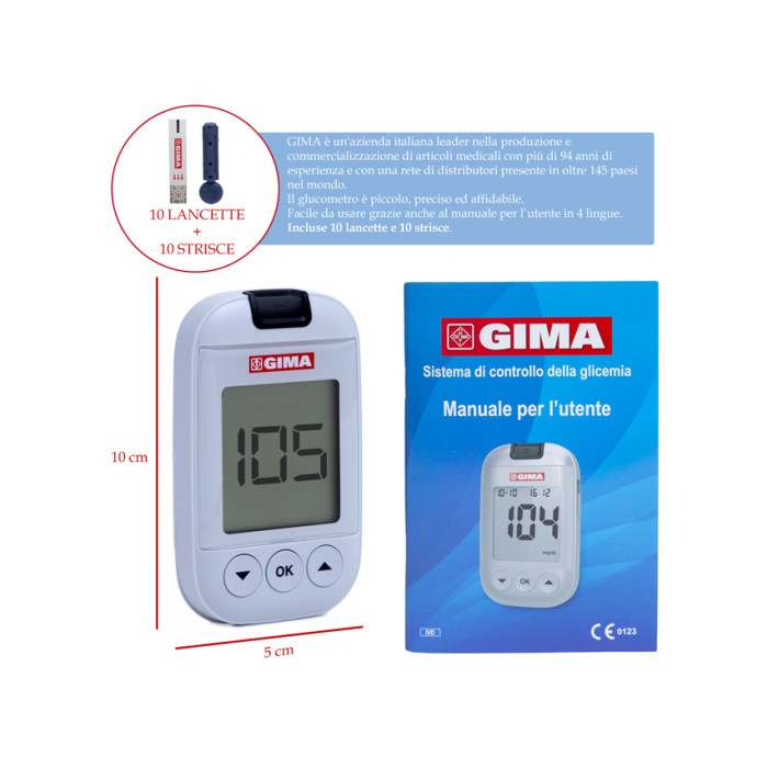 GLUCOMETRO KIT COMPLETO
