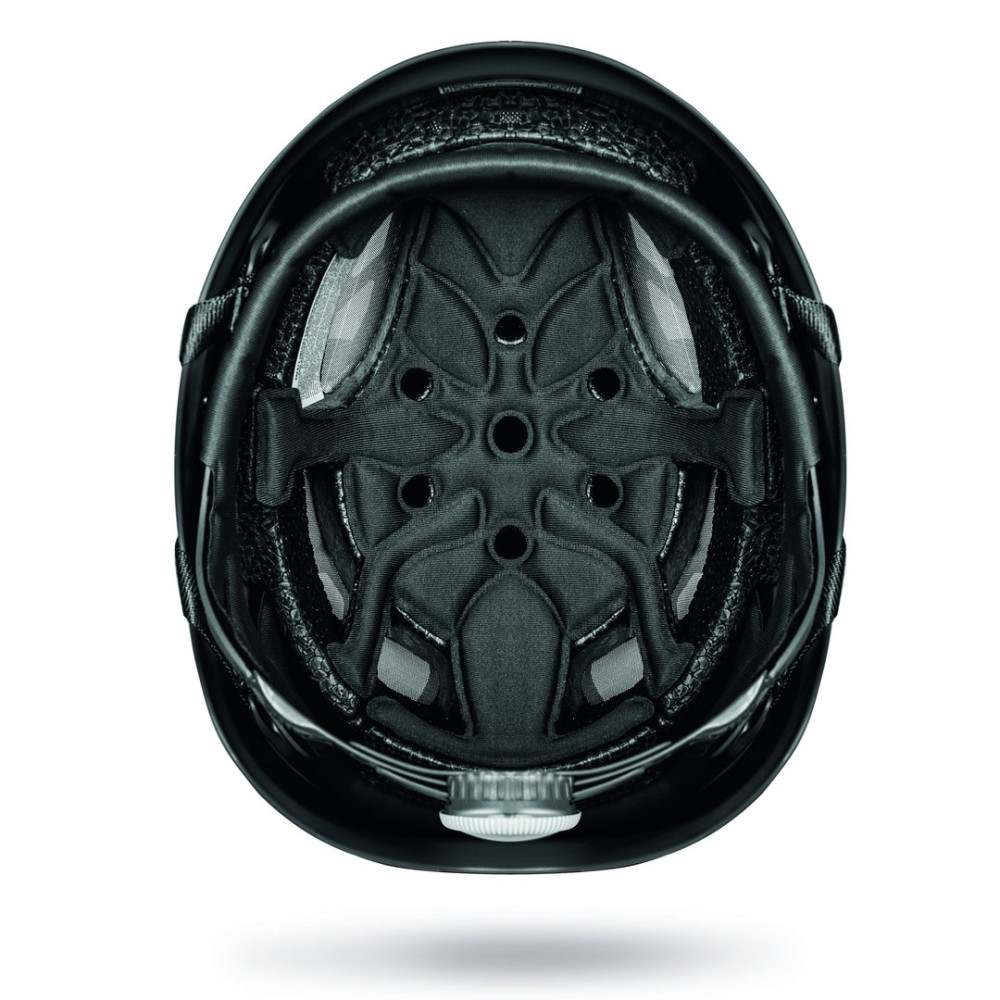 KASK Superplasma HI VIZ Casque de sécurité avec roue rotative et bandes réfléchissantes EN 397 Bleu/jaune