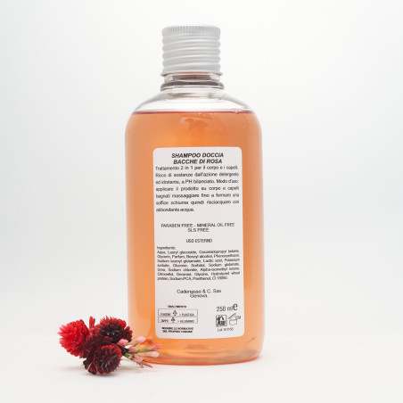 SHAMPODOCCIA BACCHE DI ROSA 250 ml