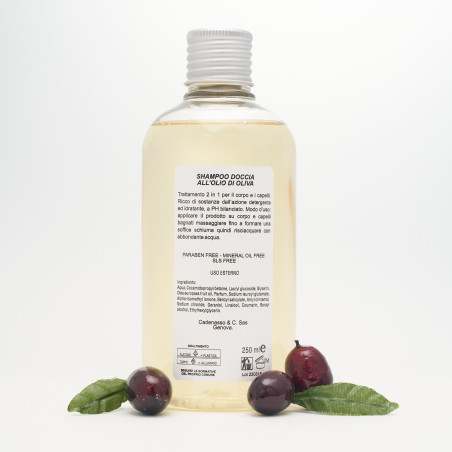 SHAMPODOCCIA OLIO DI OLIVA 250 ml