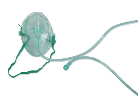 MASCHERA OSSIGENO SENZA RESERVOIR ADULTI