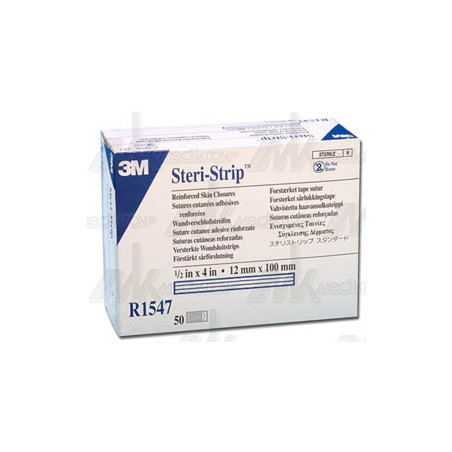 STERI-STRIP 3M mm 12 x 100 mm BLU