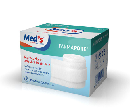CEROTTO STRISCIA FARMAPORE TNT mt 5x6 cm
